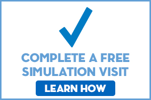 Complete a free simulation visit, learn how