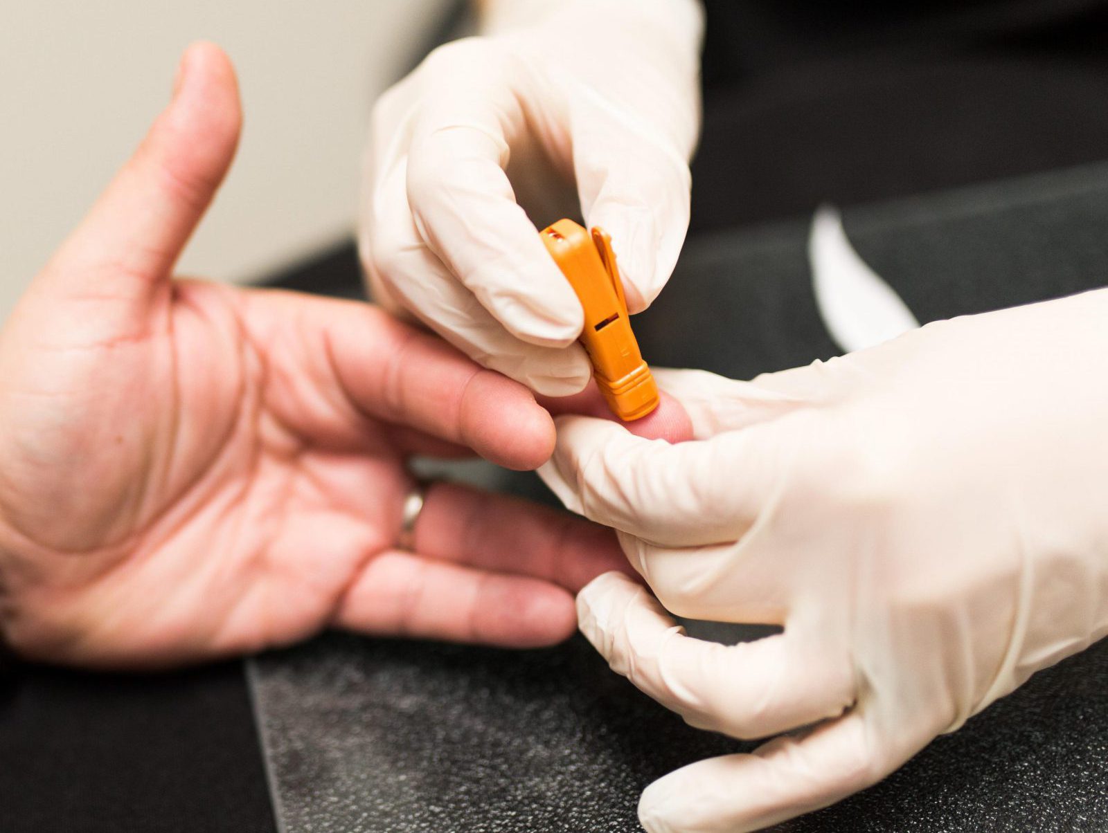 diabetes testing and education with wellness specialist